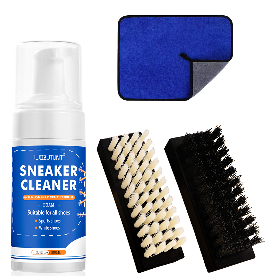 Sneaker Care White - 운동화용 흰색 신발 클리너 키트 캔버스