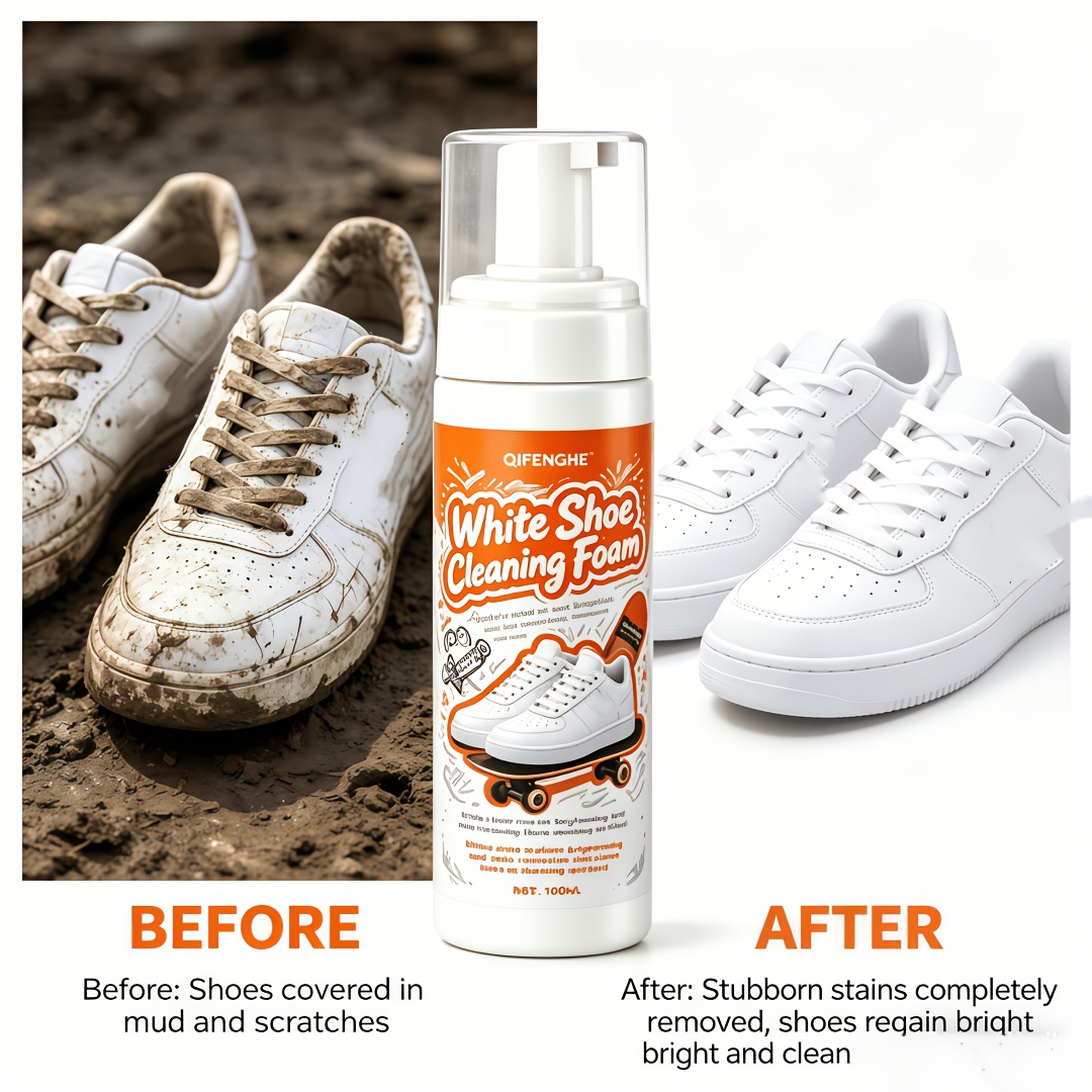 휴대용 무세척 화이트 슈즈 클리너 폼, 스니커즈, 가죽 - Sneaker Leather Care 리뷰 및 가격