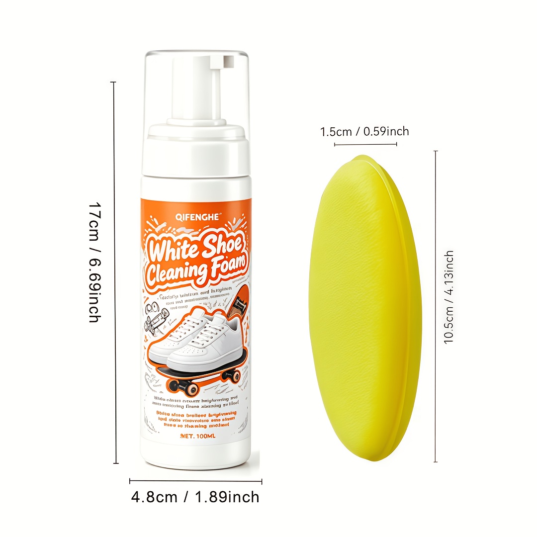 휴대용 무세척 화이트 슈즈 클리너 폼, 스니커즈, 가죽 - Sneaker Leather Care 리뷰 및 가격