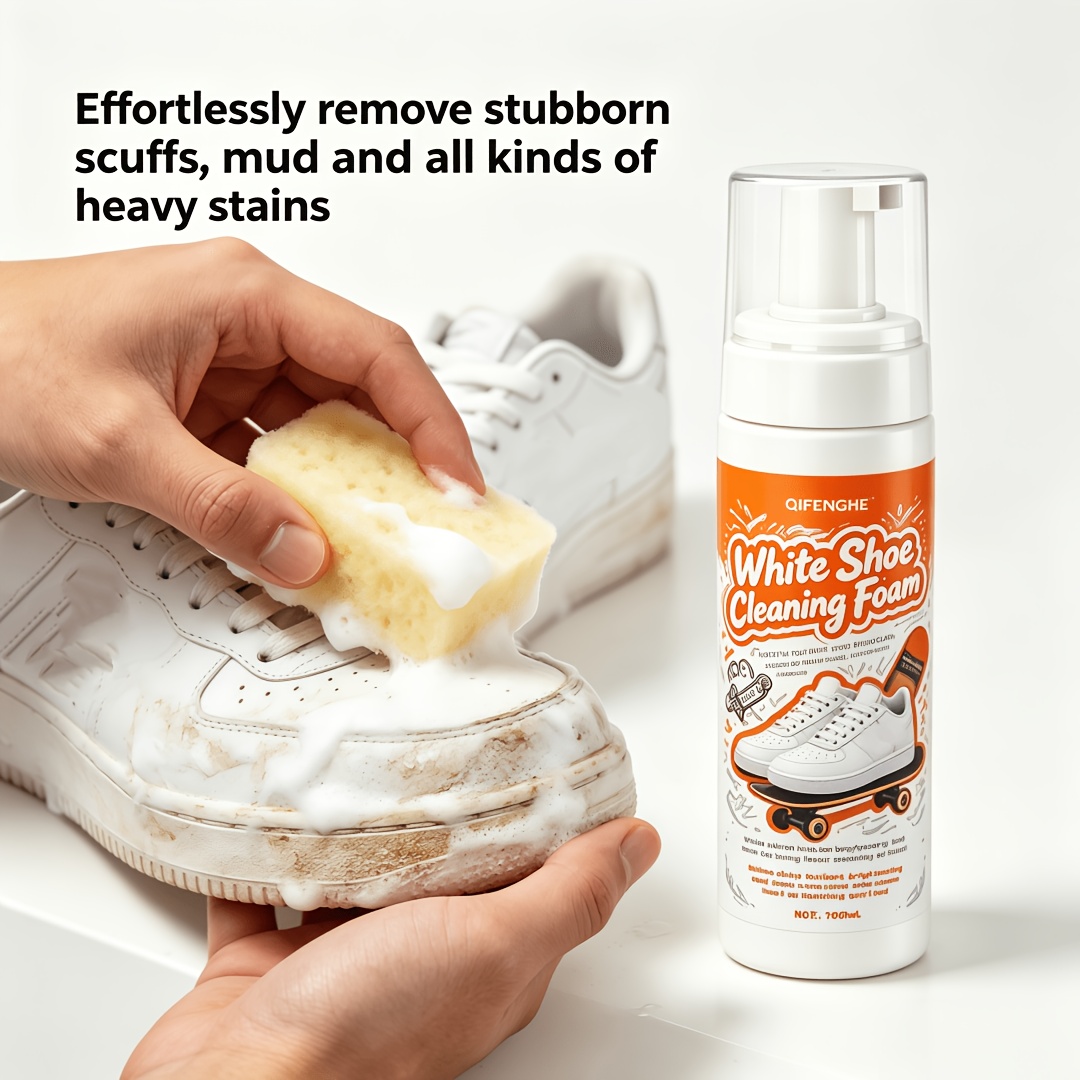 휴대용 무세척 화이트 슈즈 클리너 폼, 스니커즈, 가죽 - Sneaker Leather Care 리뷰 및 가격