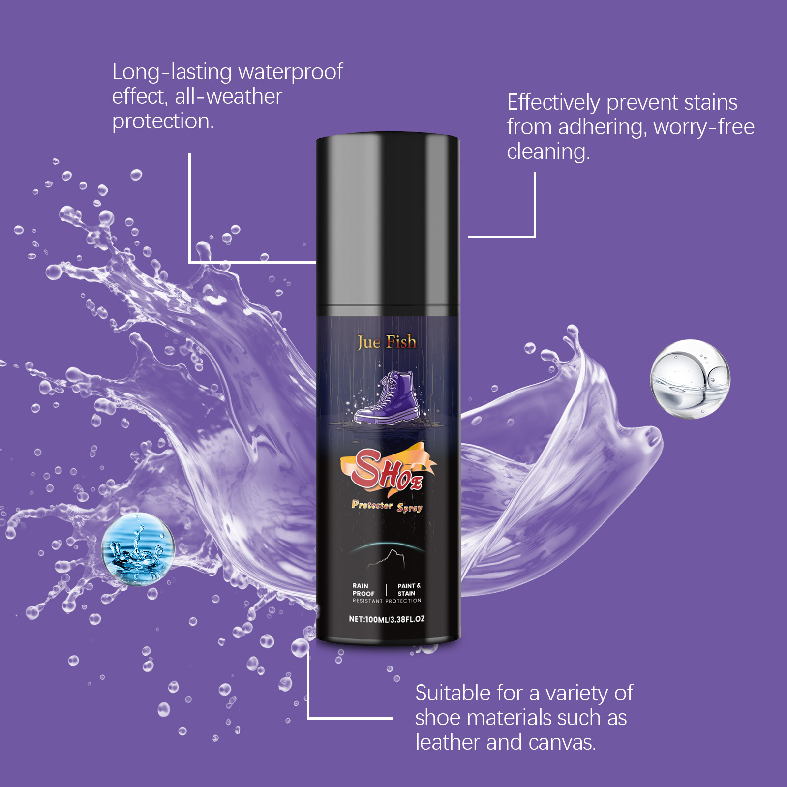 100ML 신발 보호 스프레이 먼지 제거 지속적인 방수 - Sneaker Protector Spray 리뷰 및 가격