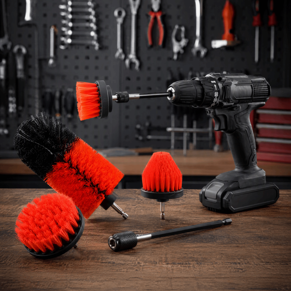 5개입 원형 브러시 헤드 드릴 브러시 부착 세트 나일론 - Brush Bristle Set 리뷰 및 가격