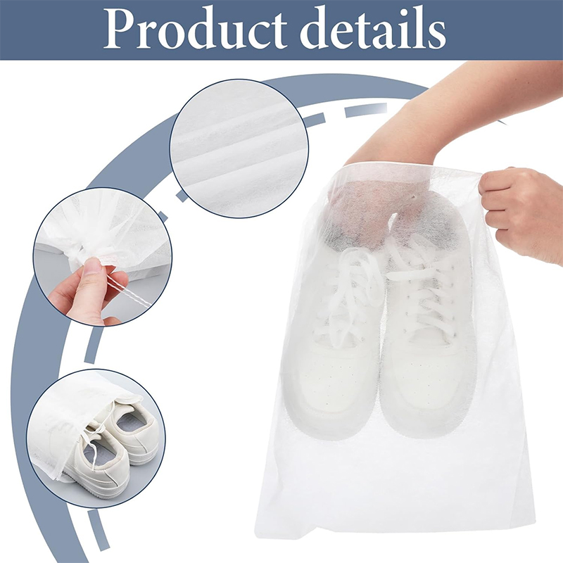 50/100PCS 신발 먼지 커버 접이식 천 보관 가방 - Shoe Bag Dust 리뷰 및 가격
