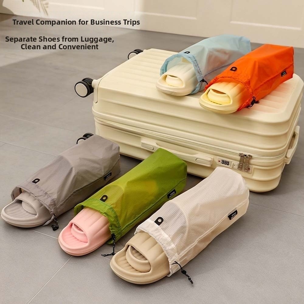 실리콘 코팅 나일론 슬리퍼 보관 가방 단색 방진 드로스 - Shoe Bag Dust 리뷰 및 가격