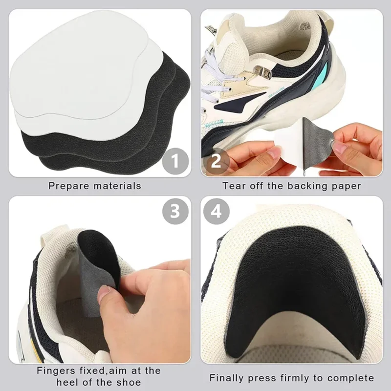 6pcs 스포츠 신발 수리 스티커 스웨이드 발 뒤꿈치  - Sneaker Leather Care 리뷰 및 가격