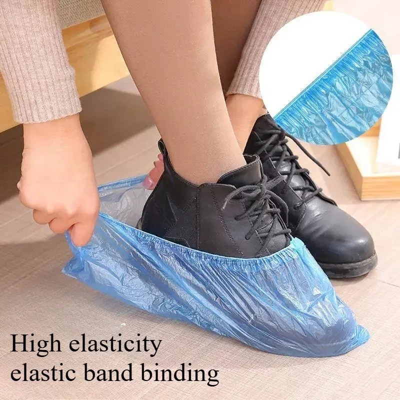 일회용 플라스틱 신발 커버 가정용 방진 기계실 야외 방 - Shoe Bag Dust 리뷰 및 가격
